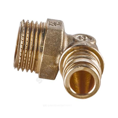 Угольник PE-X лат GX127 Дн20х1/2" НР Giacomini GX127Y043