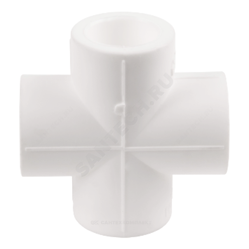 Крестовина PP-R бел Дн25 VALFEX 10118025