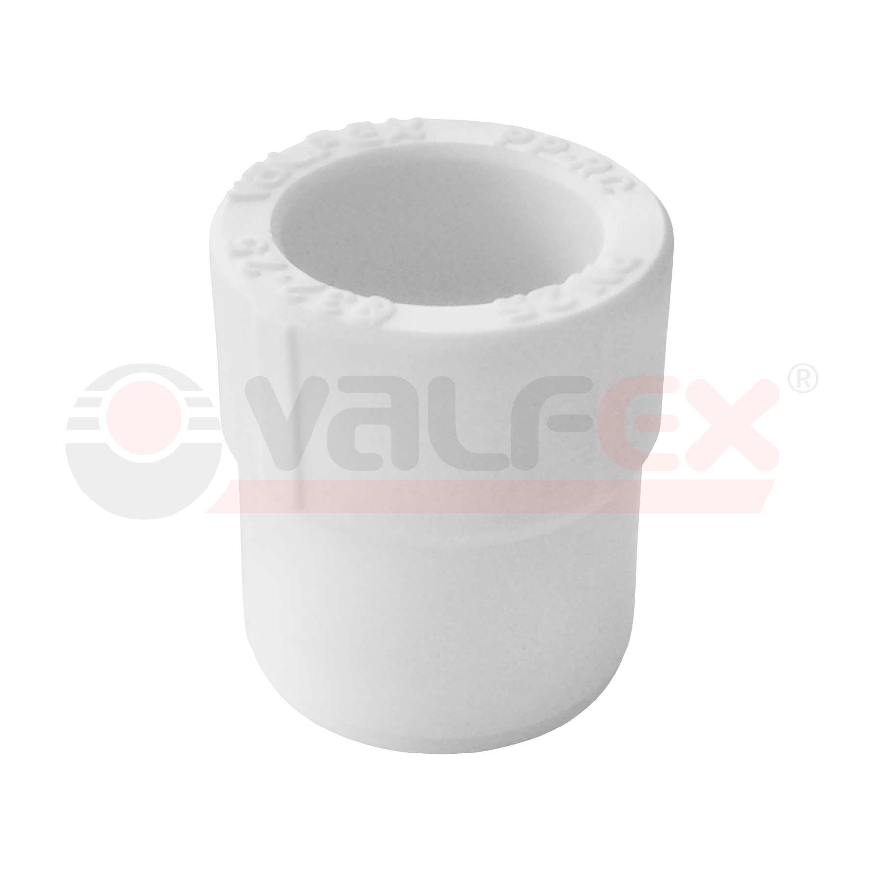 Муфта переходная 110/90 ВН/НР  (12/2) (Valfex) БЕЛАЯ
