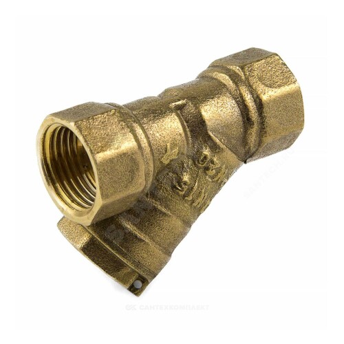 Фильтр магн Y-обр лат 4006 Ду25 Ру20 м/м 100C сл проб Aquasfera 4006-03