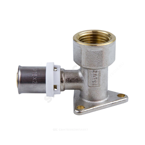 Водорозетка МП пресс лат Дн20х1/2" ВР Aquasfera 8008-02