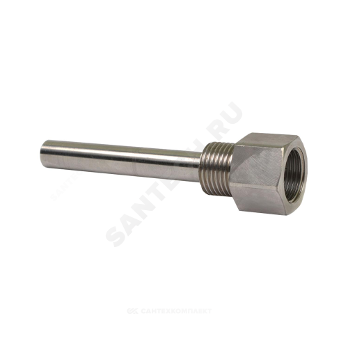 Гильза нерж ESMU д/датчик темп 1/2" L=100 НР Danfoss 087B1190