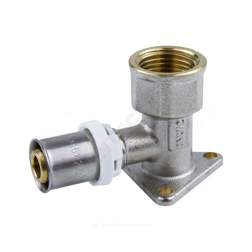 Водорозетка МП пресс лат Дн16х1/2" ВР Aquasfera 8008-01