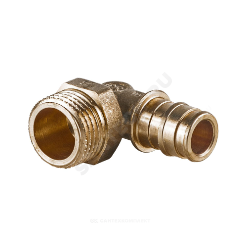 Угольник PE-X лат GX127 Дн20х1/2" НР Giacomini GX127Y043