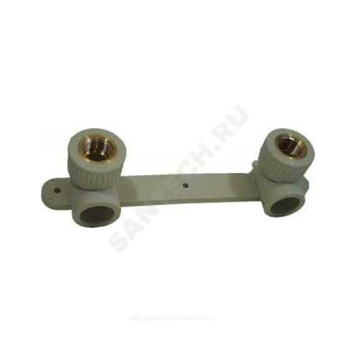 Планка PP-R сер монтаж Дн25х1/2" ВР VALFEX 10124025Г