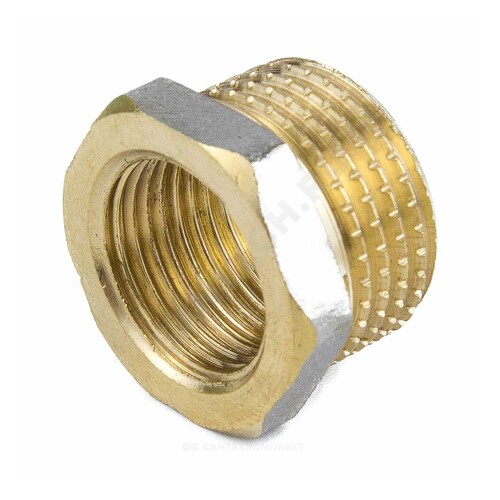 Футорка лат Ду40х25 р/м никель Aquasfera 9024-09