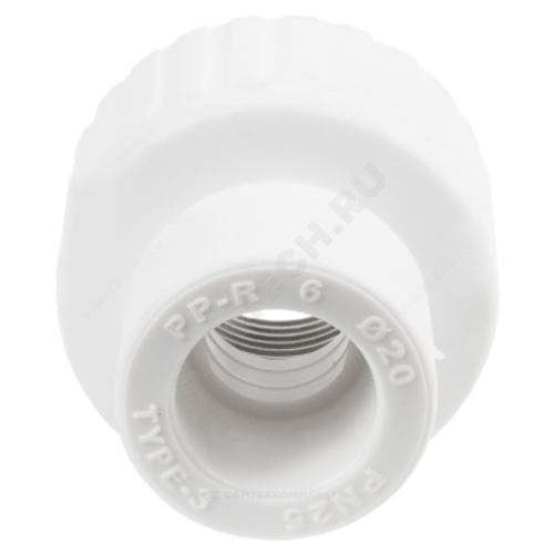 Муфта PP-R бел комб Дн25х3/4" ВР РосТурПласт 10655