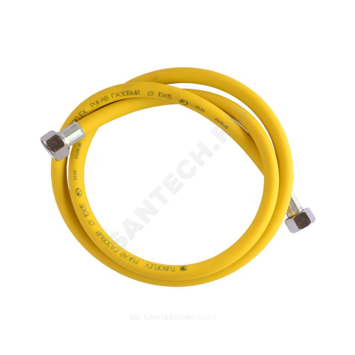 Подводка гибкая д/газа ПВХ Н1/2"-Н1/2" L=2,5м армирован Tuboflex