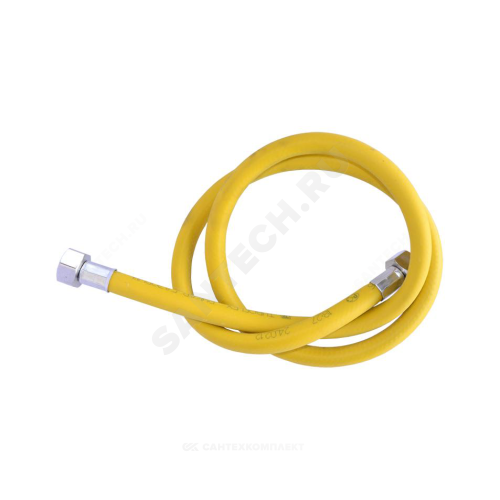Подводка гибкая д/газа ПВХ Н1/2"-Н1/2" L=1,0м армирован Tuboflex