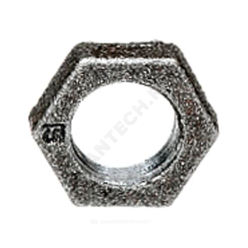 Контргайка чугунная Ду15 (1/2") Fittex