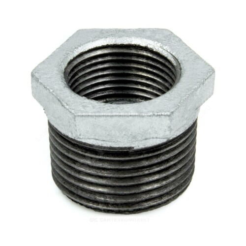 Футорка чуг оц Ду50х40 (2"х1 1/2") р/м Fittex PLUS