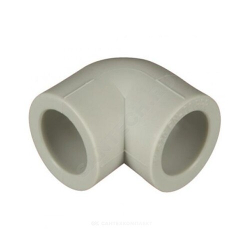 Угольник PP-R сер Дн63х90гр VALFEX 10108063Г