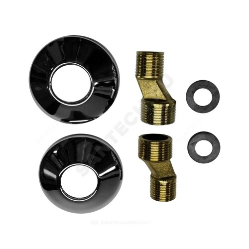 Комплект эксцентриков/смес 3/4"x1/2" с отражателями Славен