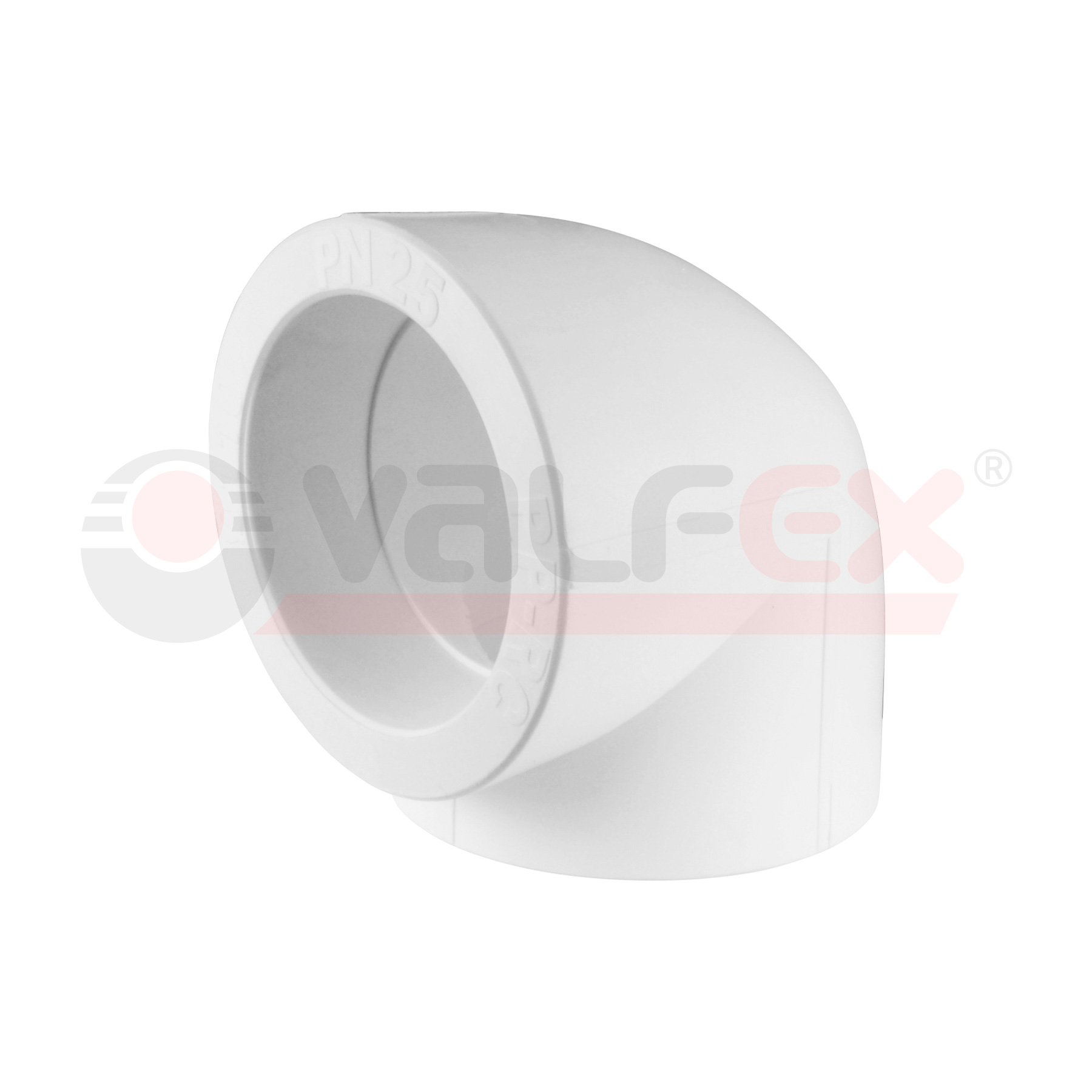 Угол  90гр. х 110 (3/1) (Valfex) БЕЛЫЙ
