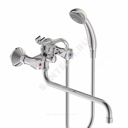 Смес/ванна к/затв дл/изл в/к PRACTIC Vidima BA230AA