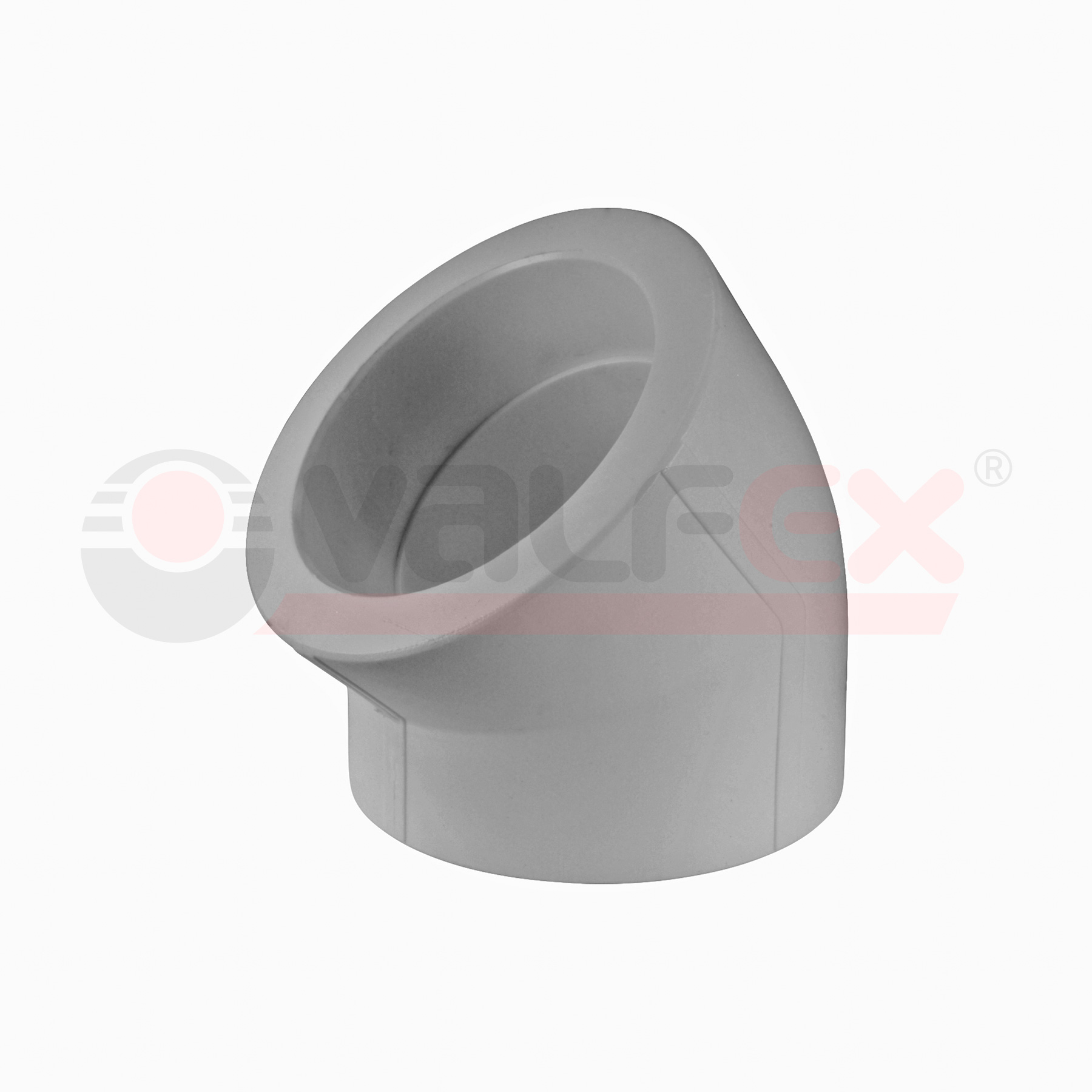 Угол  45гр. х 110 (4/1) (Valfex) СЕРЫЙ