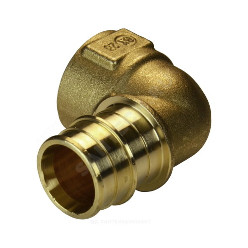 Угольник PE-X лат Дн20х1/2" ВР РОС