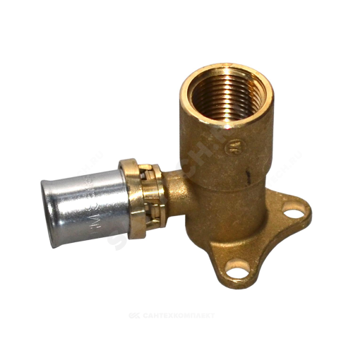 Водорозетка МП пресс лат Дн20х1/2" ВР Giacomini RM139Y037