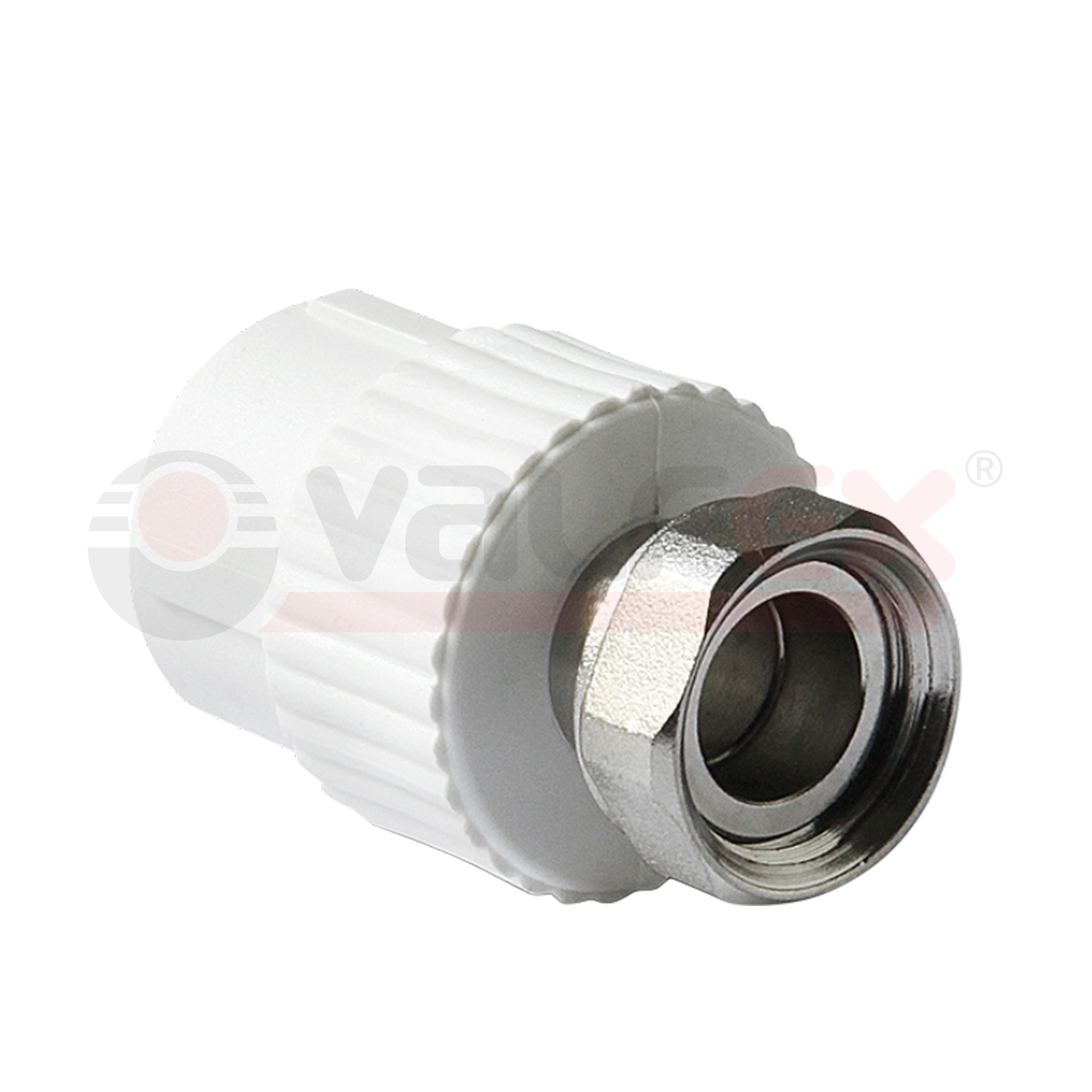Муфта с накидной гайкой 25х3/4" (100/20) (Valfex) СЕРАЯ
