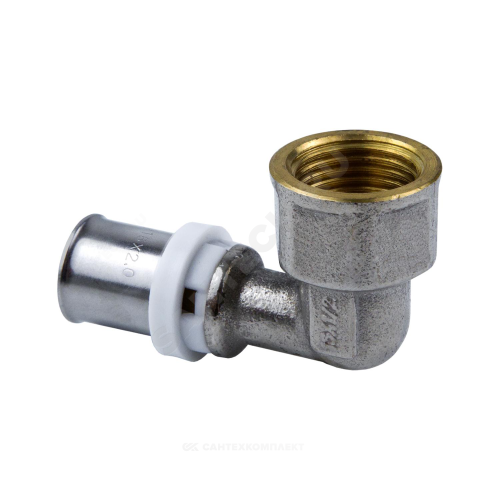 Угольник МП пресс лат Дн20х1/2"х90гр ВР Aquasfera 8007-03
