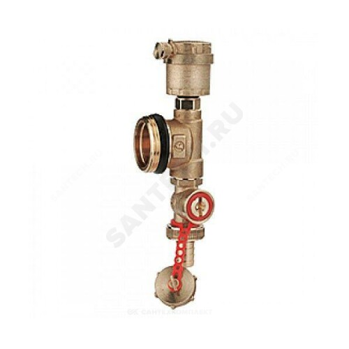 Элемент концевой лат 1" возд+слив д/коллект Giacomini R554BY005