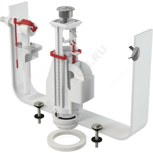 Арматура д/бачка набор 2реж Alca SA08AS 1/2" CHROM