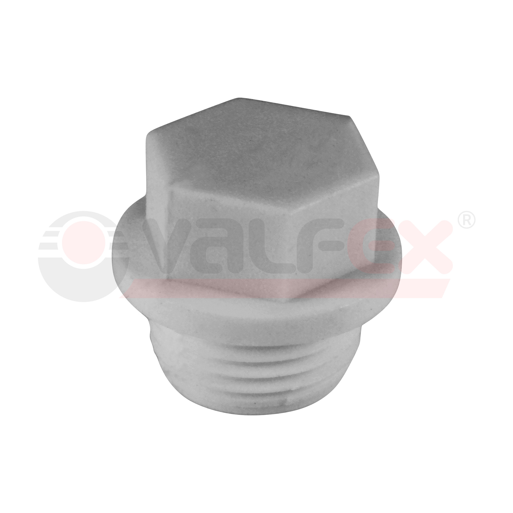 Заглушка резьбовая  25х3/4 (900/150) (Valfex) СЕРАЯ