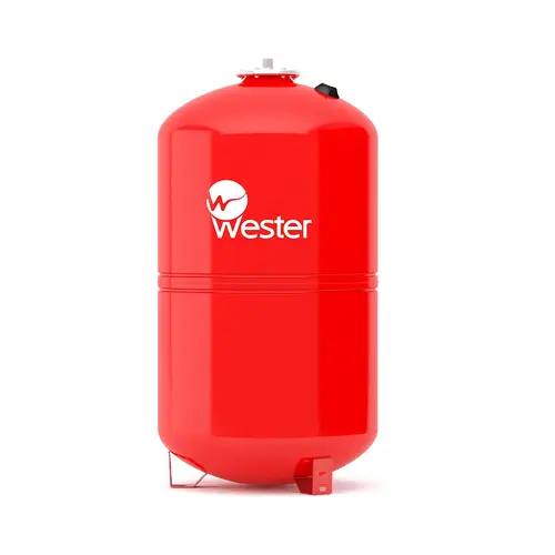     Бак мембранный Wester 80л. для отопления (красный) (15 шт./пал.)