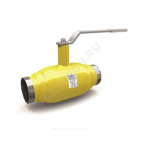 Кран шар ст газ Ду80 Ру25 п/привар полн LD КШ.Ц.П.GAS.080.025.П/П.02