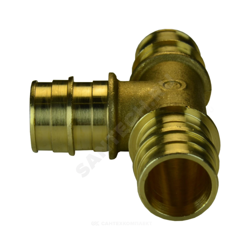 Тройник PE-X лат GX150 Дн16 Giacomini GX150Y003