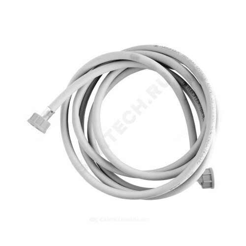 Шланг заливной для стир/маш D=16мм г-г 3/4"-3/4" 2м уп-ка евросл Tuboflex