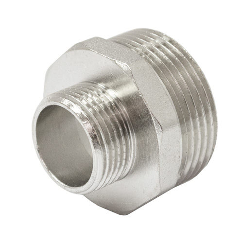 Ниппель 1 1/4" x 1/2" никелир.