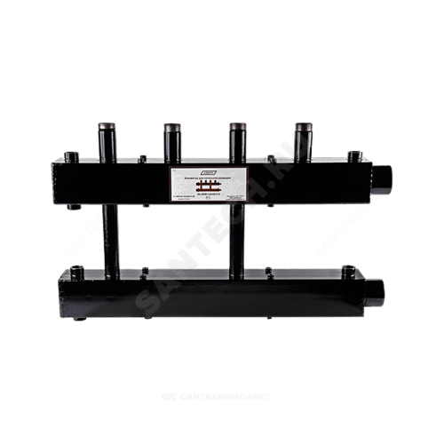 Коллектор ст для котельной 1 1/2" вн/р 2к 1" н/р 125мм ASKON 25M/125/40/2D