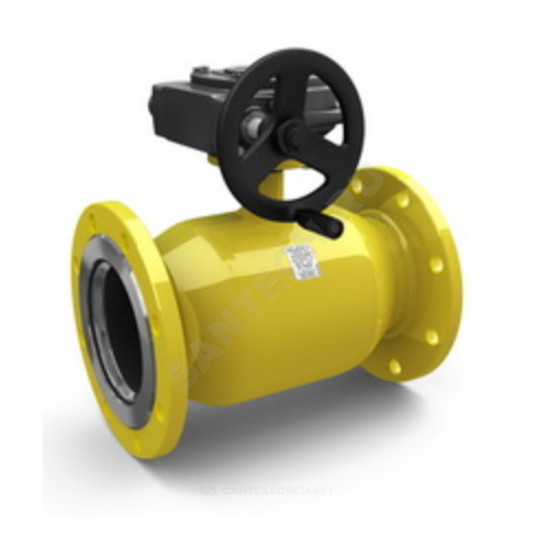 Кран шар ст газ КШ.Ц.Ф.Р.GAS Ду100 Ру25 фл ред LD