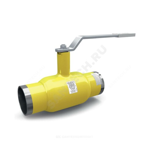 Кран шар ст газ Ду200 Ру25 п/привар полн LD КШ.Ц.П.GAS.200.025.П/П.02
