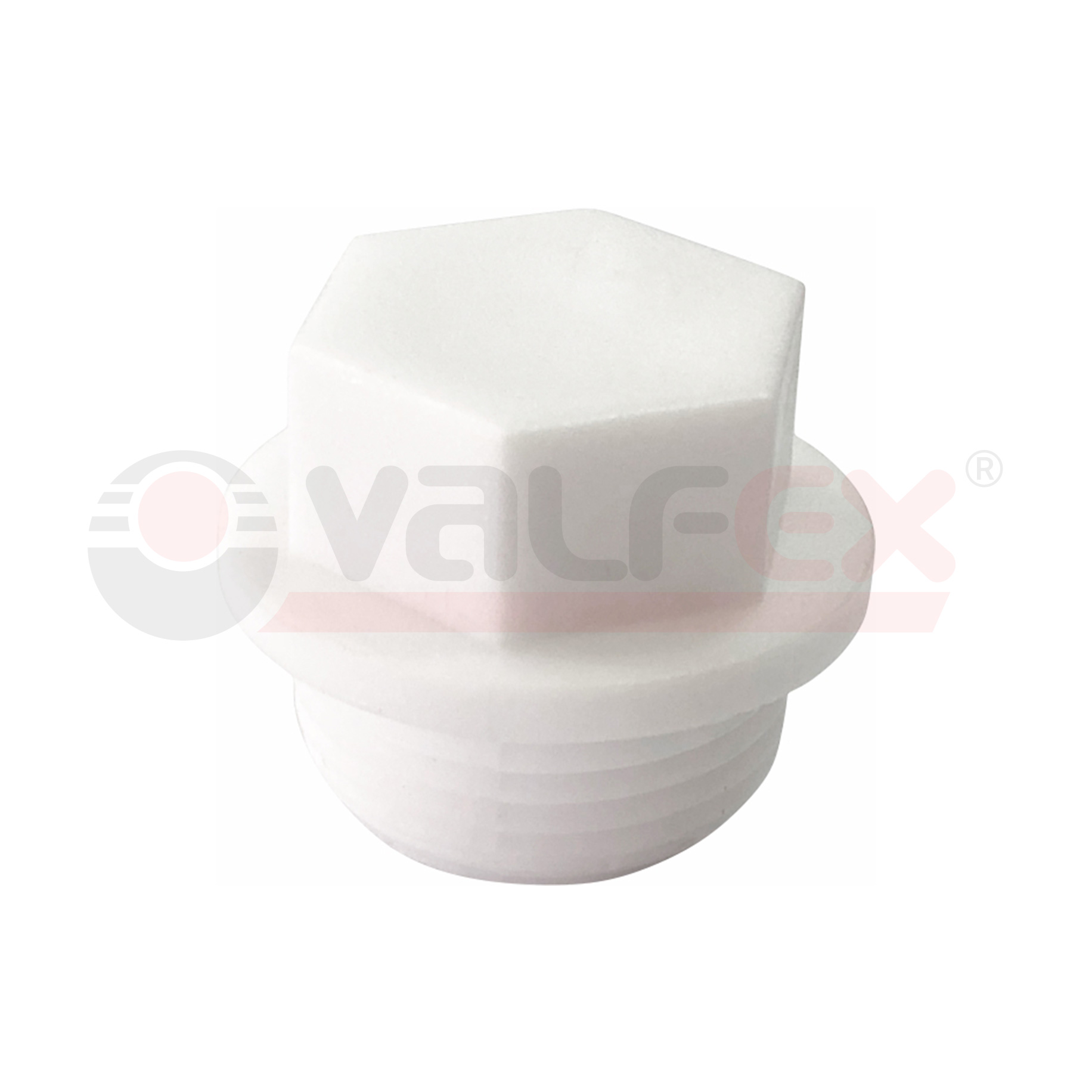 PRO Заглушка резьбовая  25х3/4 (900/150) (Valfex) БЕЛАЯ
