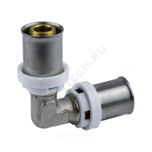 Угольник МП пресс лат Дн32х90гр Aquasfera 8005-04