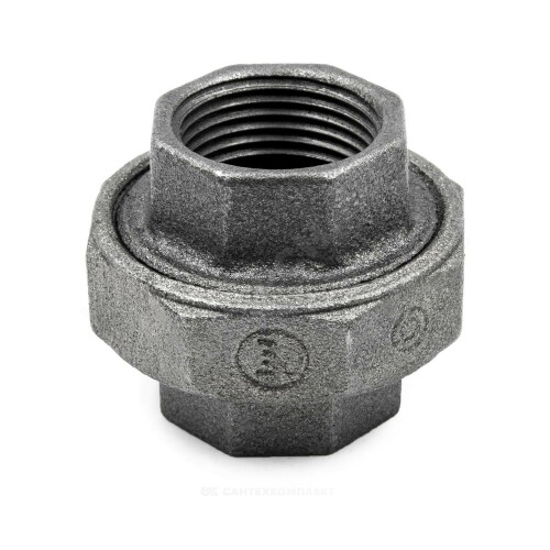 Соединитель чуг американка Ду25 (1") м/м Fittex PLUS
