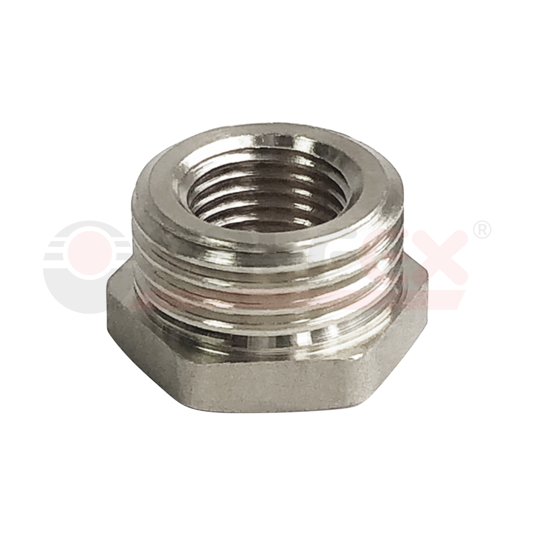Футорка НИКЕЛИРОВАННАЯ VALFEX  НР 1" - ВР 3/4" (180/10)