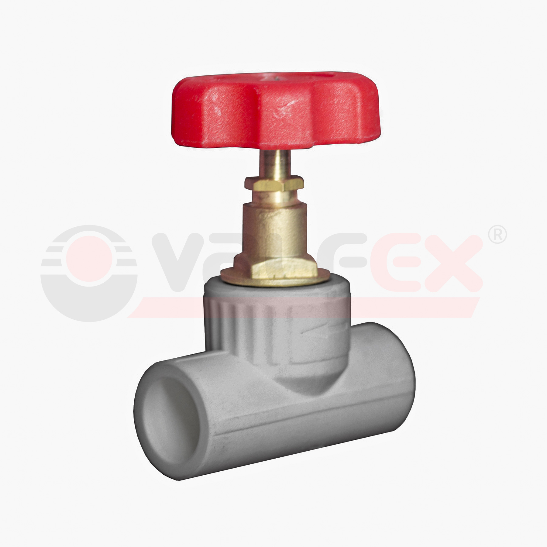 Проходной вентиль 32х1  90гр  (20/5) (Valfex) СЕРЫЙ