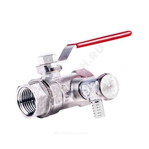 Кран шар лат спуск R250DS Ду50 Ру35 м/м рыч Giacomini R250SX008