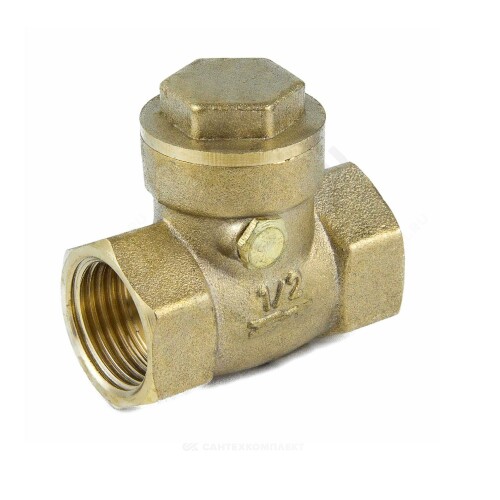 Клапан обр лат пов Ду50 Ру25 м/м д/EPDM Aquasfera 3004-06