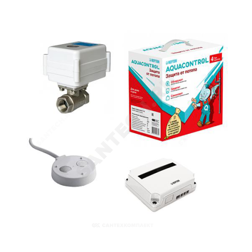 Защита от протеч Aquacontrol Ду15 Ру16 м/м 220В Neptun 2153588