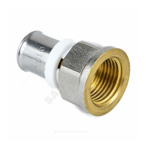 Муфта МП пресс лат Дн16х1/2" ВР Aquasfera 8002-01