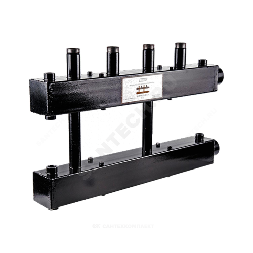 Коллектор ст для котельной 1 1/2" вн/р 5к 1" н/р 125мм ASKON 25M/125/40/5D