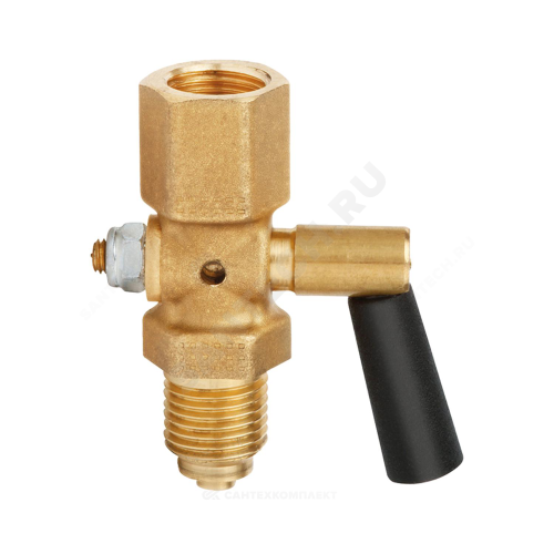 Кран д/ман лат 910.10 G1/2" Ру25 м/р рук Wika 9090096