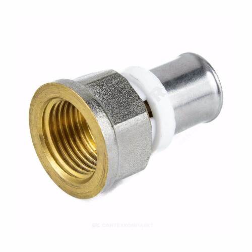 Муфта МП пресс лат Дн16х3/4" ВР Aquasfera 8002-02