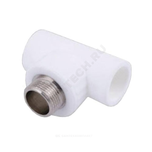 Тройник PP-R бел комб Дн32х3/4" НР VALFEX 10128132