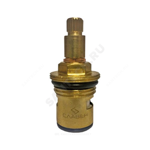 Кран-букса/смес к/затв G1/2" 20 шлицов Славен СЛ-ЗП-012