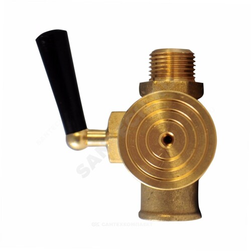 Кран д/ман лат 159 G1/2" Ру16 м/р рук фл Icma 90159AD05